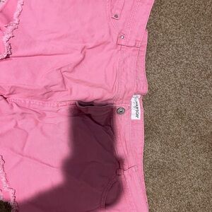 Sag Harbor Pink Denim Shorts